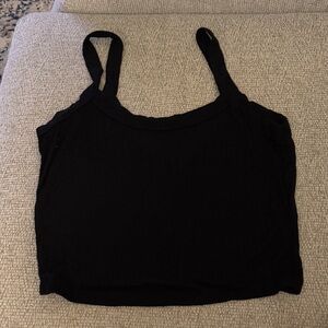 DOUBLE ZERO brand Black Women's Tank Top - Classic Strappy Cami